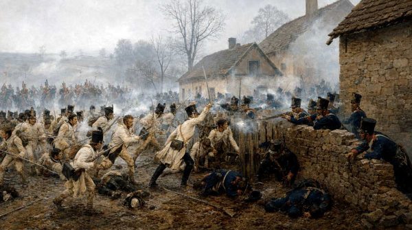 Бой за Тельниц. 2 декабря 1805 года, около 8 часов утра.