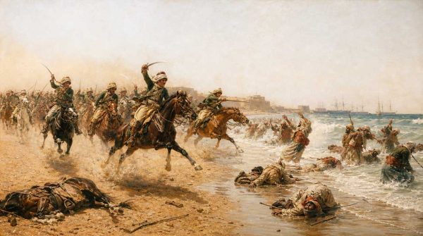 25 июля 1799 года при Абукире Бессьер вместе с Мюратом провёл серию кавалерийских атак 25 июля 1799 года при Абукире Бессьер вместе с Мюратом провёл серию кавалерийских атак