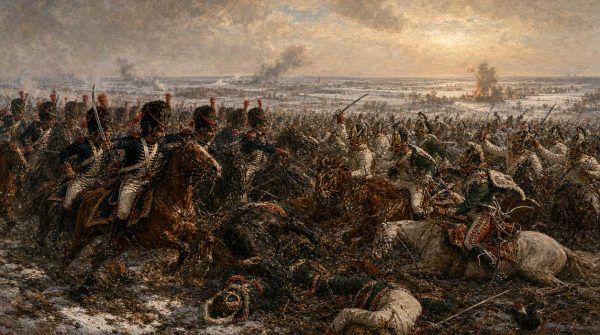 2 декабря 1805 года при Аустерлице Бессьер повёл в атаку конных егерей и гренадер гвардии 2 декабря 1805 года при Аустерлице Бессьер повёл в атаку конных егерей и гренадер гвардии