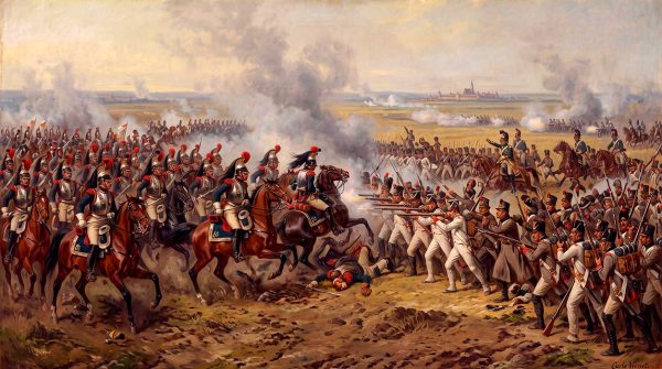6 июля 1809 года при Ваграме Бессьер бросил в атаку одну дивизию Нансути 6 июля 1809 года при Ваграме Бессьер бросил в атаку одну дивизию Нансути