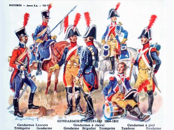 Императорская жандармерия, Испания, 1804-1812 годы Императорская жандармерия, Испания, 1804-1812 годы