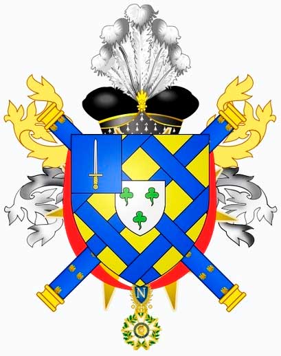 Геральдический герб графа Эммануэля де Груши Геральдический герб графа Эммануэля де Груши