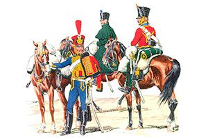 Гусары: униформа по Регламенту Бардина