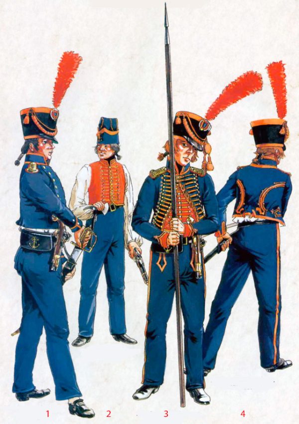 Гвардейские моряки, 1803-1815 годы Гвардейские моряки, 1803-1815 годы