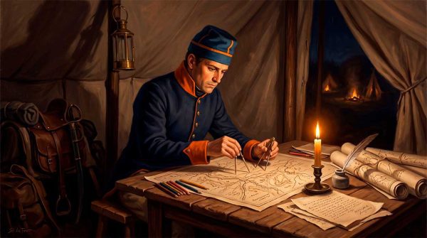 Офицер корпуса инженеров-географов 