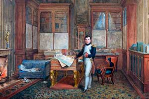 Наполеон в своем кабинете